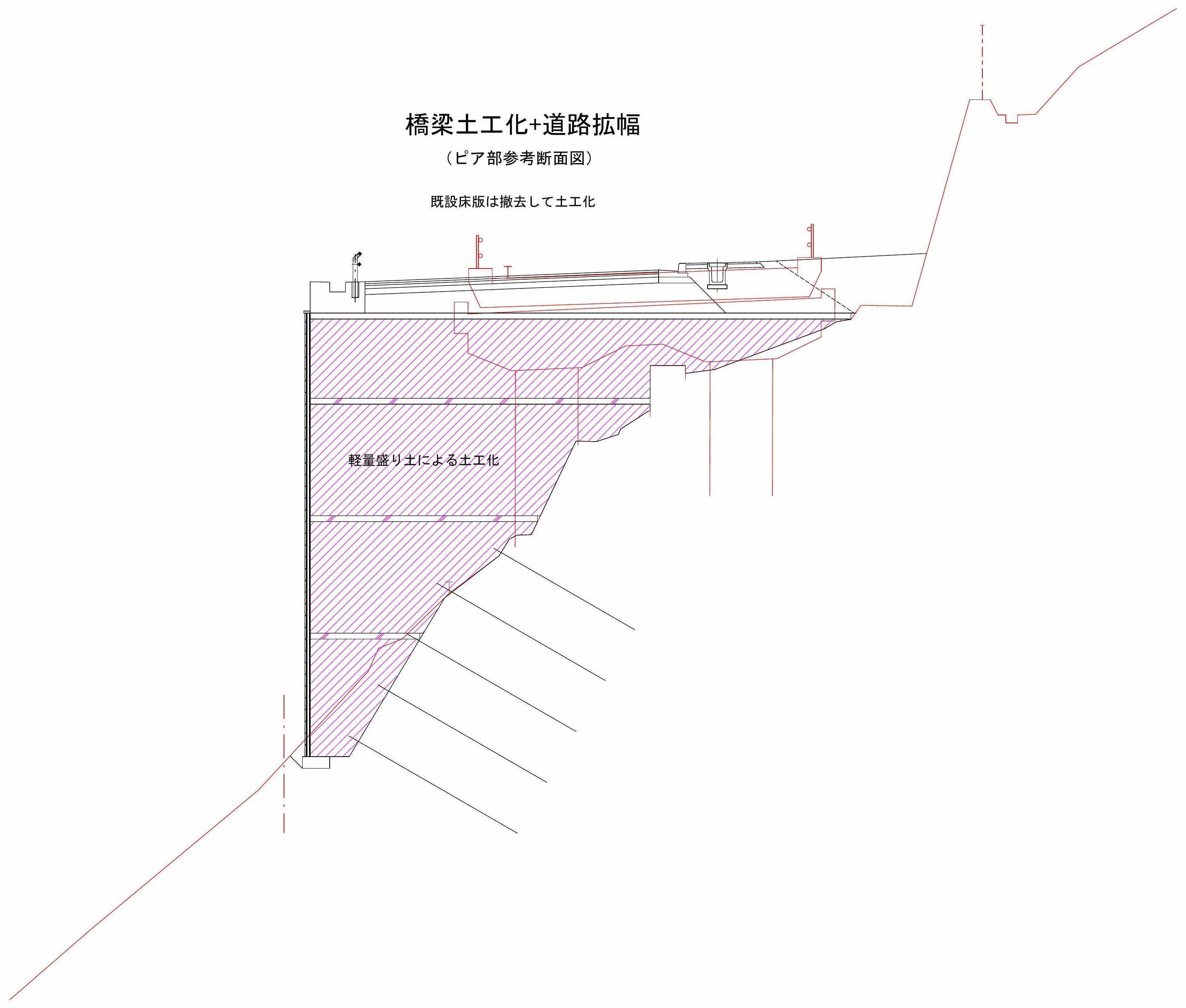 ピア部参考断面図